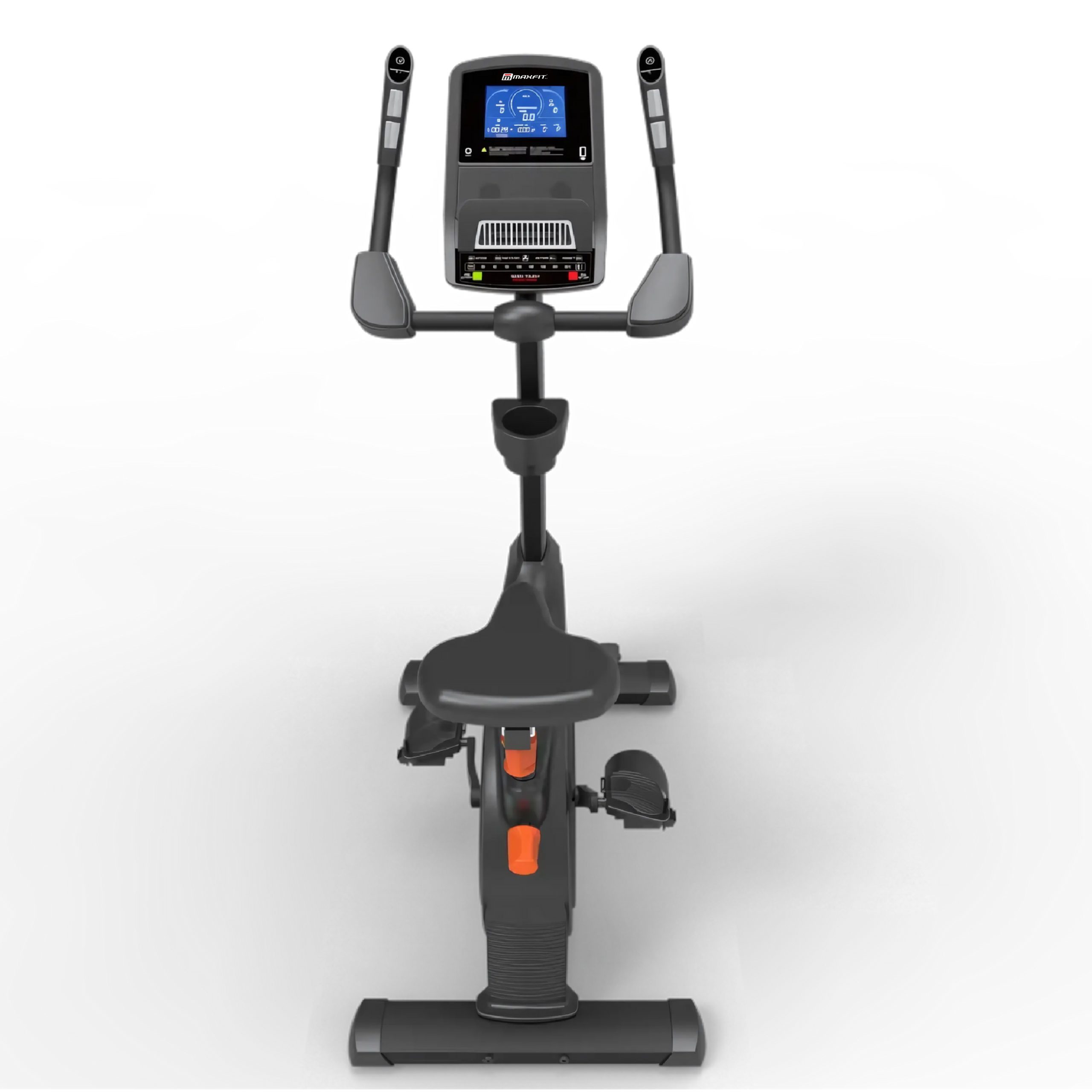 Maxfit Ciclo 550U Commercial Upright Bike Maxfit Ciclo 550U commercial upright bike with 24-level resistance and 7-inch LED console