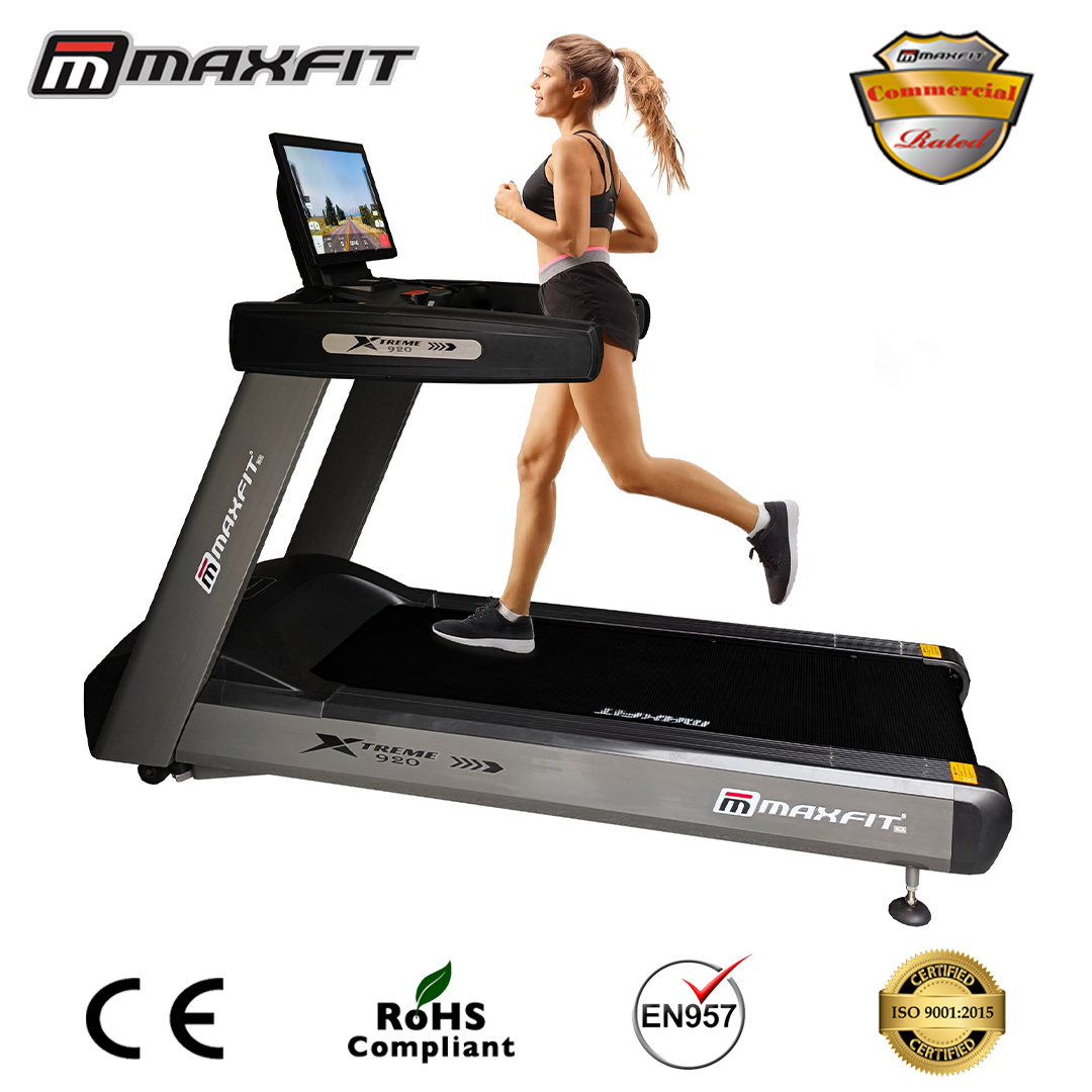 Maxfit Xtreme 920 Commercial Treadmill with TV Console