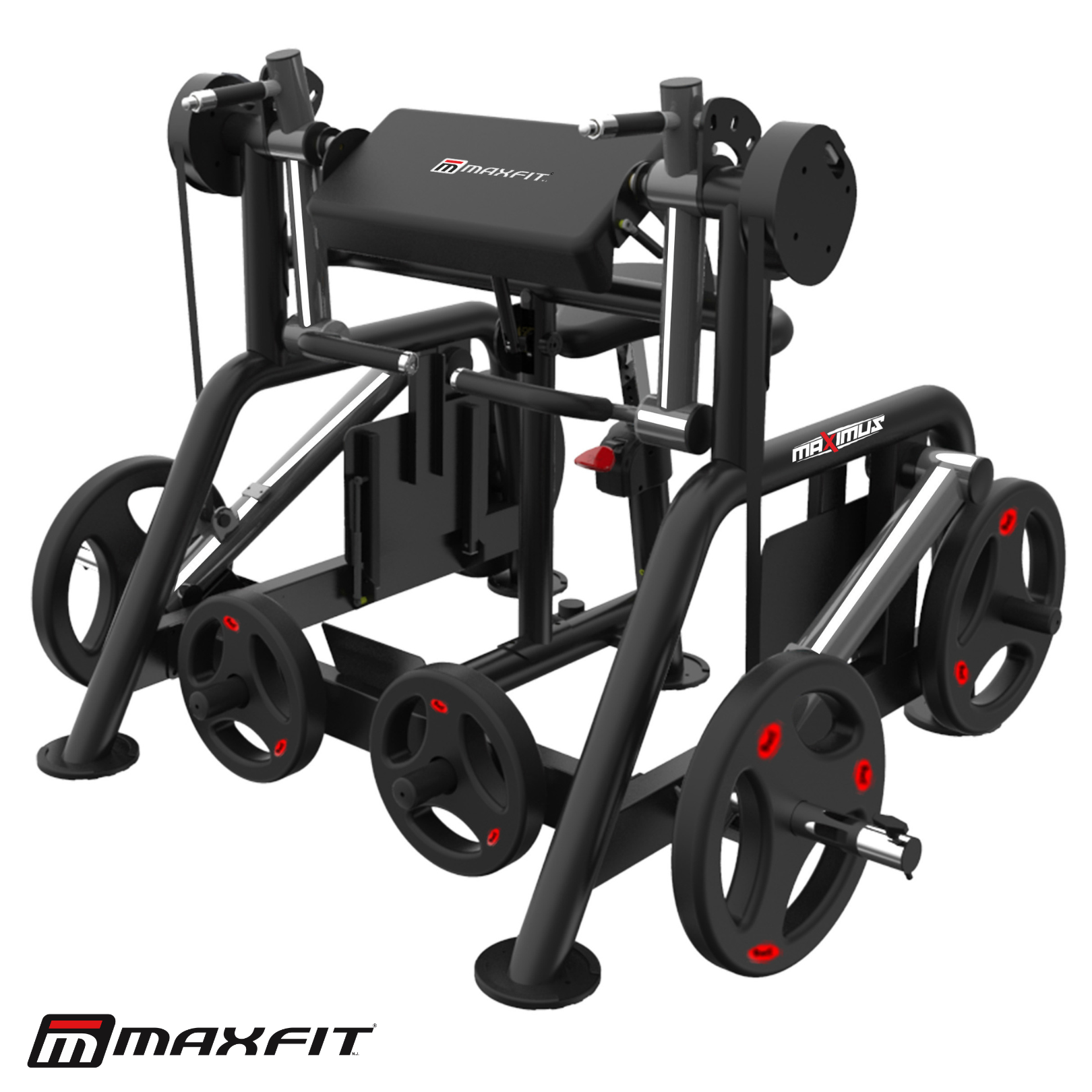 Maxfit Maximus Three Angle Bicep Curl machine