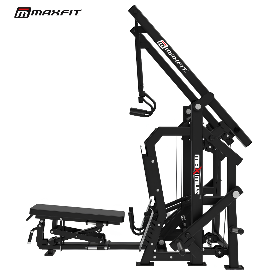 Maxfit Maximus NX Iso-Lateral Lat Pull Down and Low Row Commercial Back Machine Maxfit Maximus NX Iso-Lateral Lat Pull Down and Low Row machine