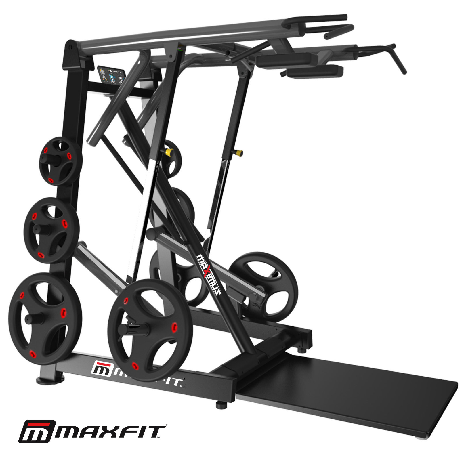Maxfit Maximus Viking Press and Calf Raise machine