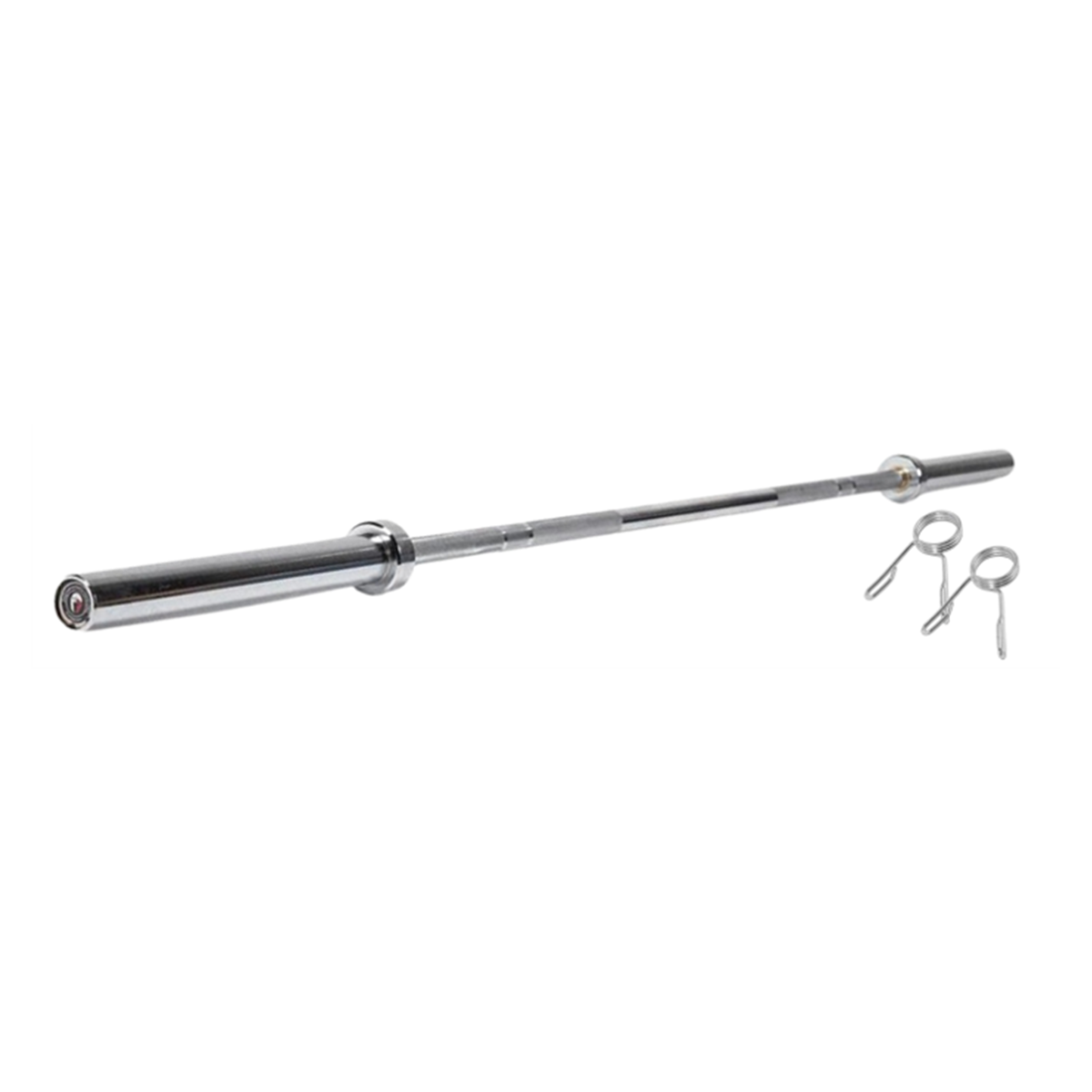 Maxfit Olympic Barbell Rod Premium Finish With Spring Lock 7ft