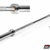 Maxfit Olympic barbell rod with premium chrome finish and spring locks