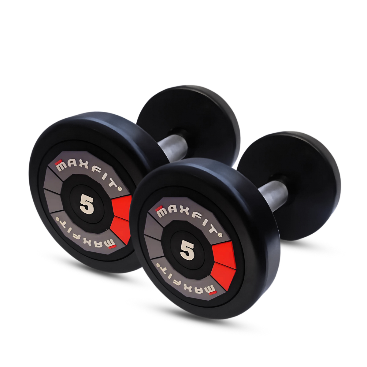 Maxfit TPR Pro Round Dumbbells