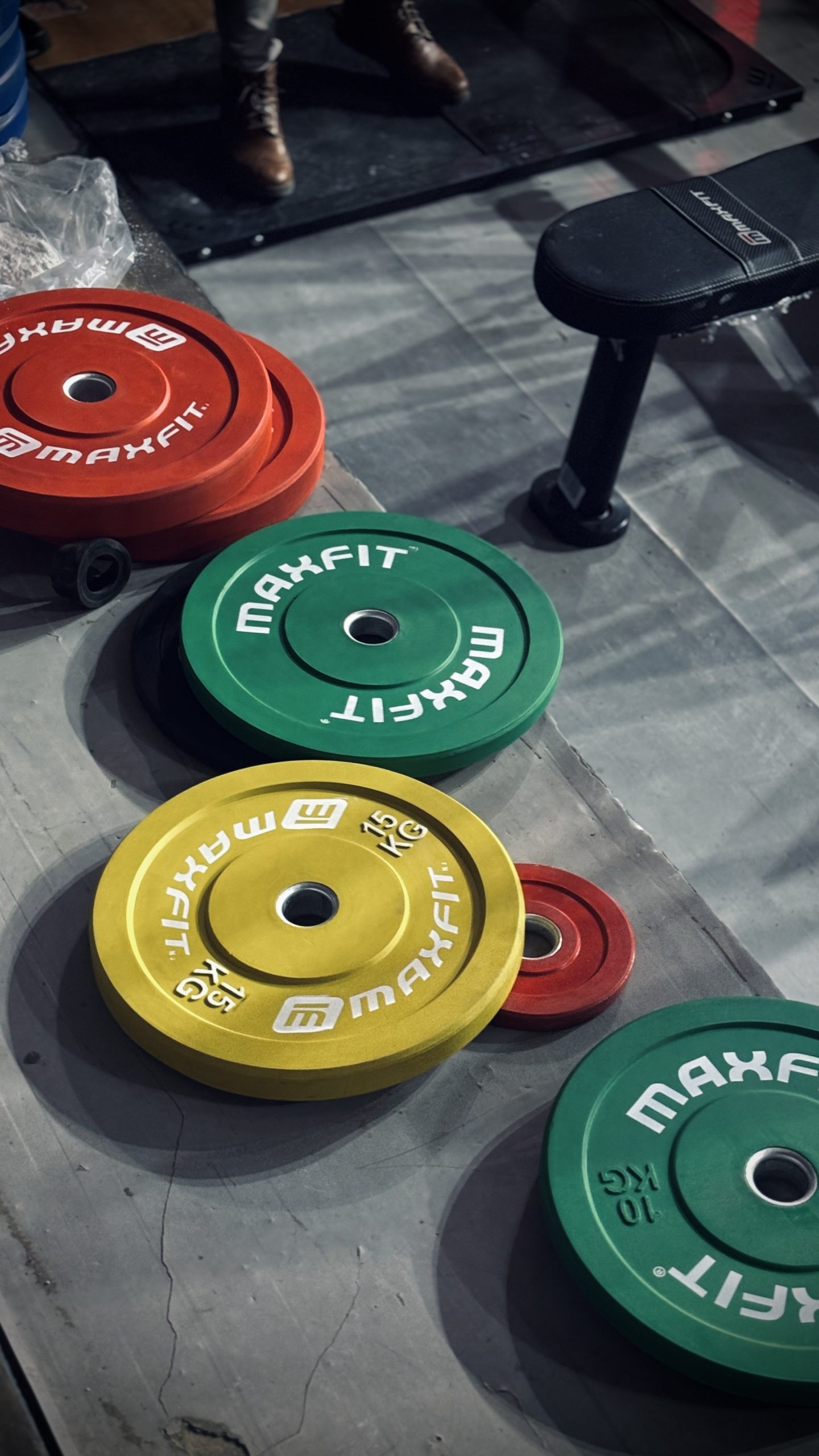 Maxfit 50MM Bumper Plates