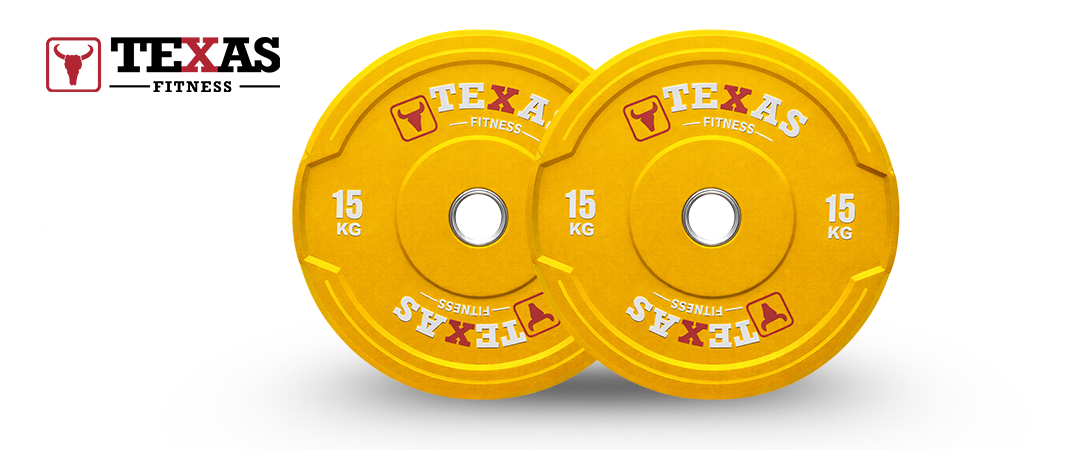 Texas Fitness Urethane Bumper Plates 5kgs Texas Fitness Urethane Bumper Plates 5kgs
