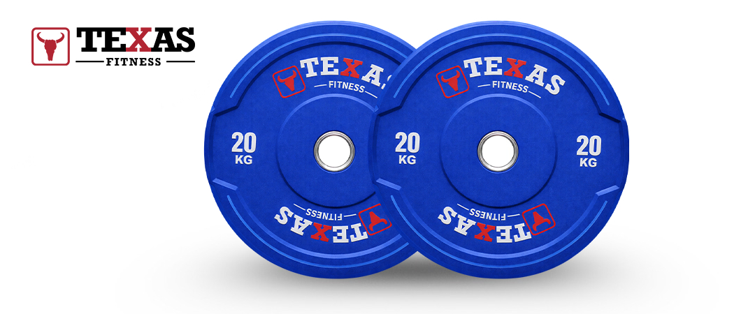 Texas Fitness Urethane Bumper Plates 5kgs Texas Fitness Urethane Bumper Plates 5kgs