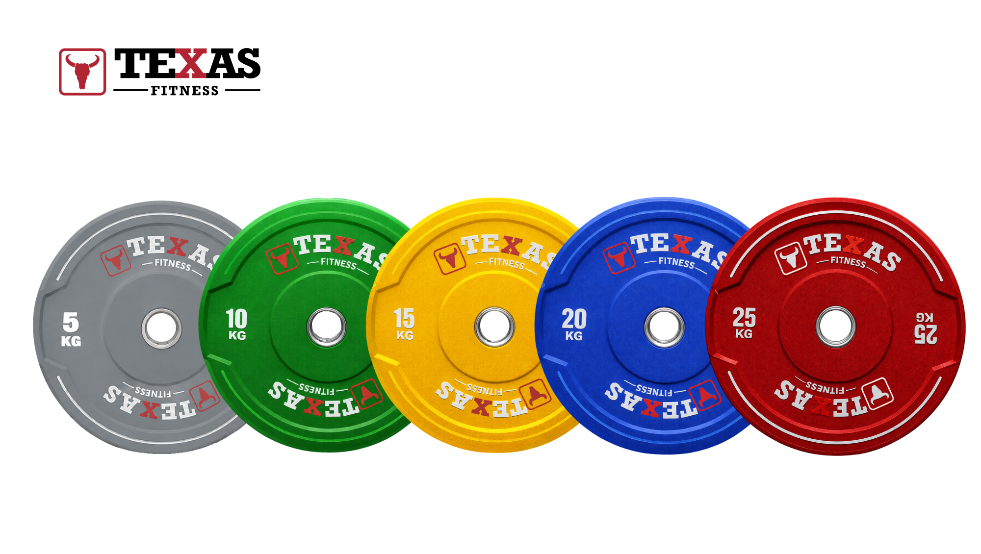 Texas Fitness Urethane Bumper Plates