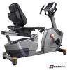 Maxfit 855 commercial recumbent bike with electromagnetic resistance and cushioned back support