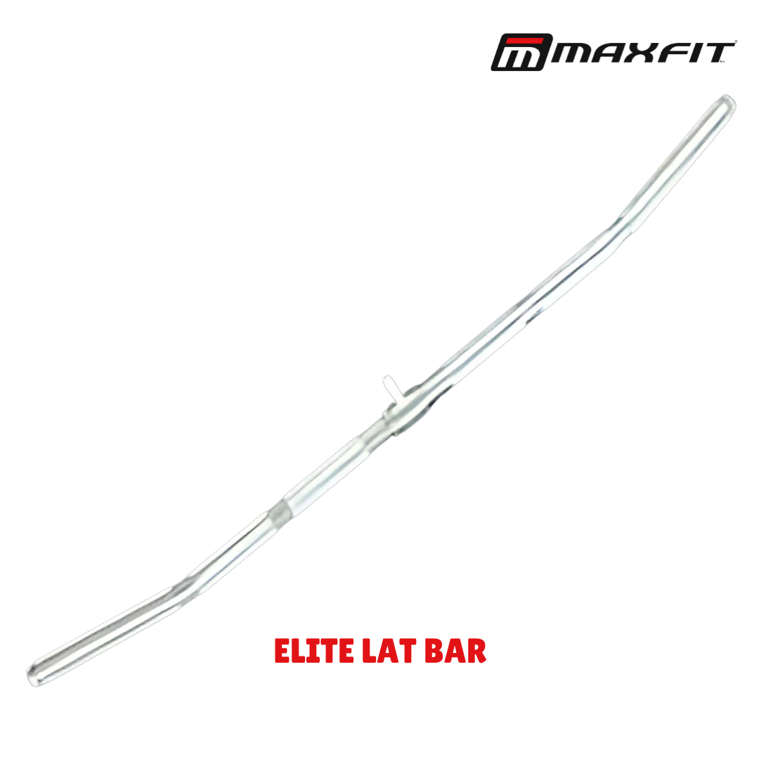 Maxfit Elite aluminium lat pulldown bar cable attachment