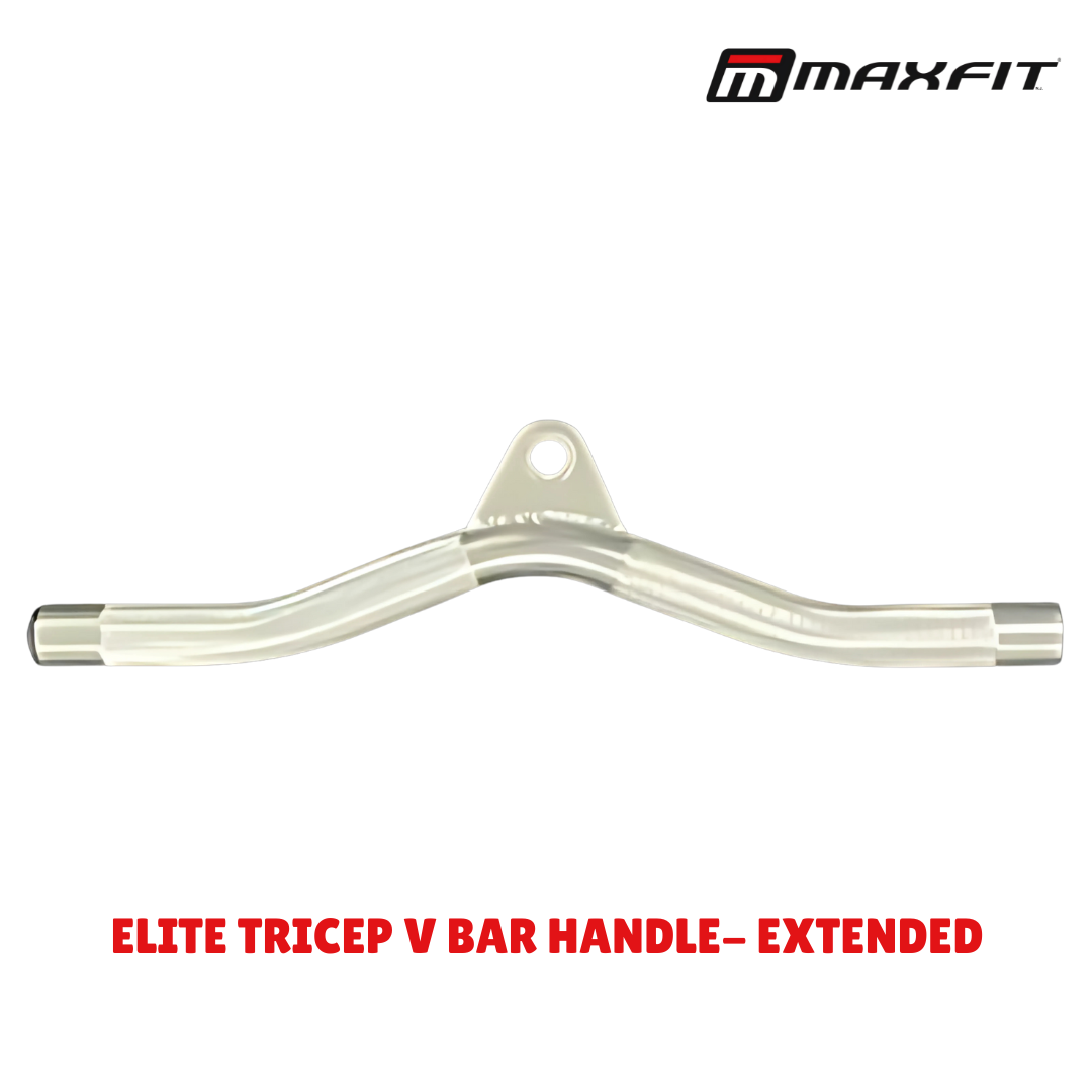 Maxfit Elite aluminium tricep pressdown bar cable attachment