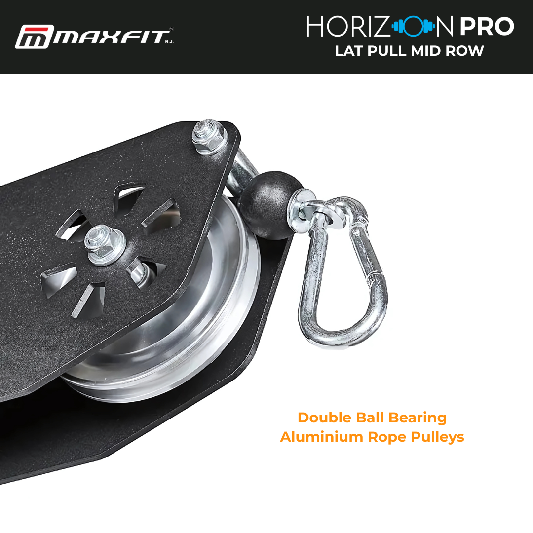 MAXFIT Horizon Pro Lat Pull Mid Row – Commercial Dual Function Back Training Machine MAXFIT Horizon Pro Lat Pull Mid Row – Commercial Dual Function Back Training Machine