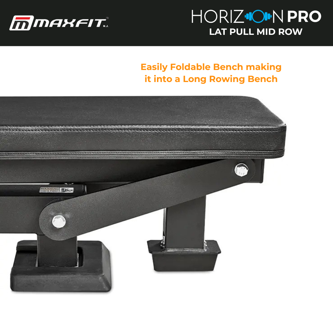 MAXFIT Horizon Pro Lat Pull Mid Row – Commercial Dual Function Back Training Machine MAXFIT Horizon Pro Lat Pull Mid Row – Commercial Dual Function Back Training Machine