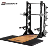 Maxfit Quantum NX Squat Rack with lifting platform for Olympic lifting, powerlifting, and strength training