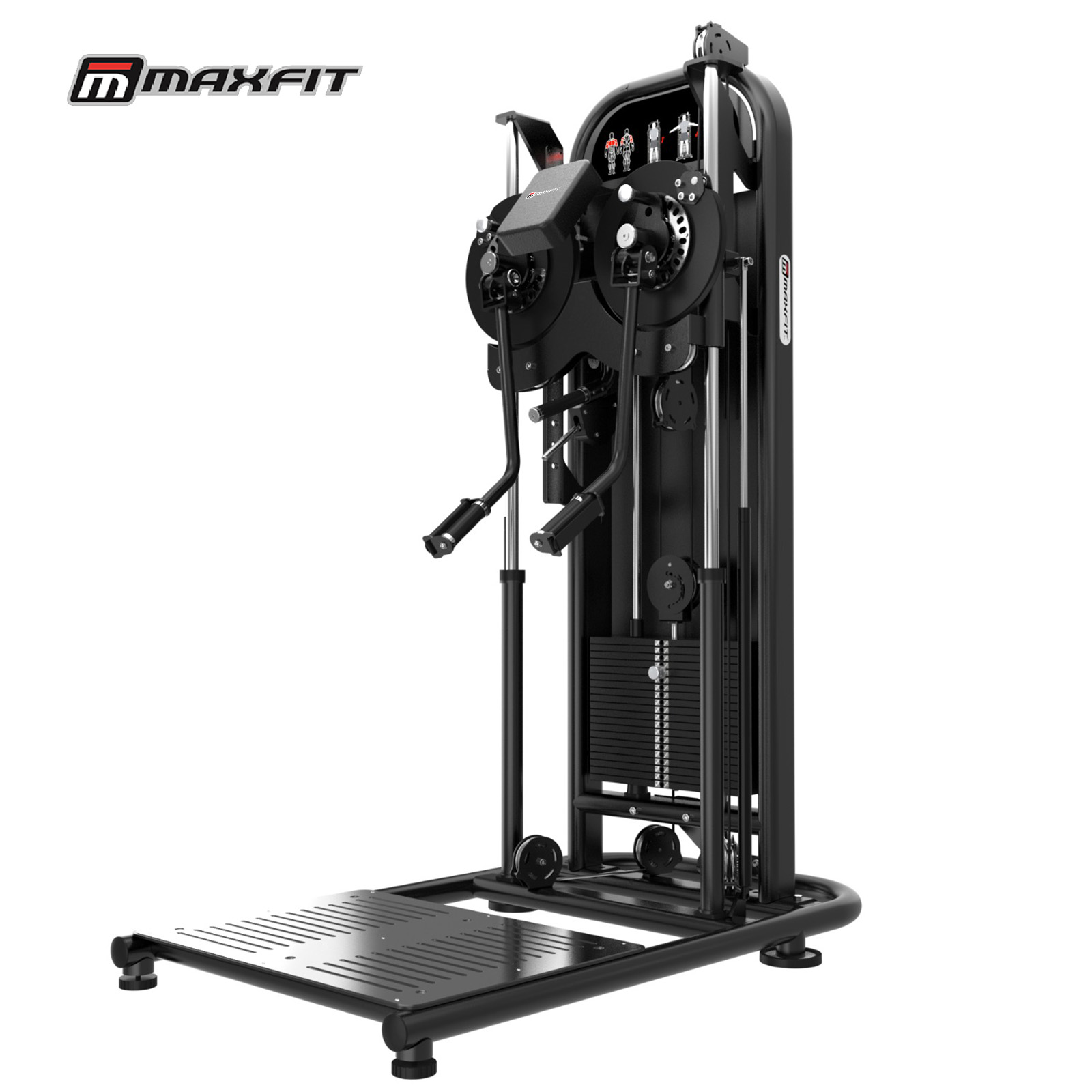 Maxfit Quantum Standing Pin Loaded Lateral Raise