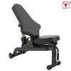 Texas Fitness Mini Flat Incline Adjustable Bench compact commercial adjustable weight bench
