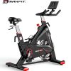 Maxfit RIDO 190 commercial spin bike with 26 kg flywheel, ergonomic seat and heavy-duty frame